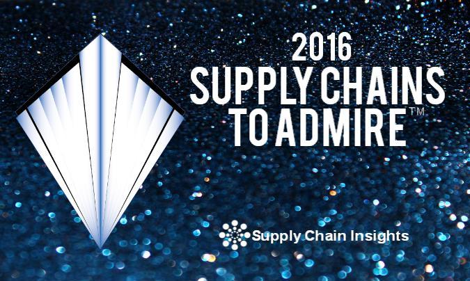 2016 Supply Chains to Admire